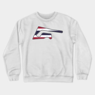 Buriram International Circuit [flag] Crewneck Sweatshirt